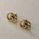 GCI "GG" Logo Earrings
