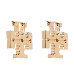 Tory Burch Logo-Sculpted Hoop Hearings
