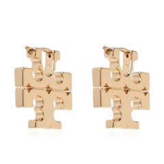 Tory Burch Logo-Sculpted Hoop Hearings