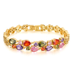 ColorSplash Fashion Bracelet – Vibrant Beads & Sparkle