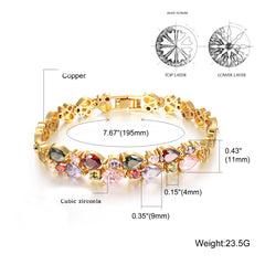 ColorSplash Fashion Bracelet – Vibrant Beads & Sparkle