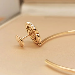 CHANEL Extrait de Camélia earrings