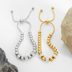 Elegant Adjustable Beaded Bracelets