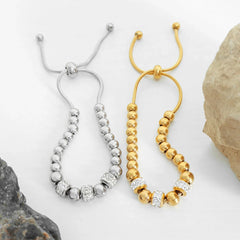 Elegant Adjustable Beaded Bracelets