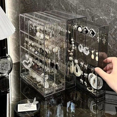 Multi-Function Dust Proof Jewellery Organizer Tower