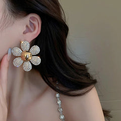 Ozel Cempaka Inspired Flower Earrings