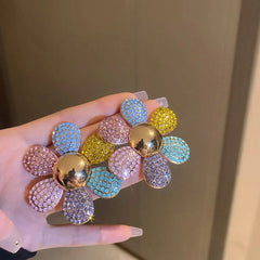 Ozel Cempaka Inspired Flower Earrings