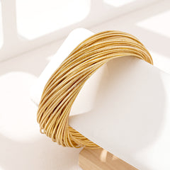 Stackable Gold Bangles for Effortless Glam