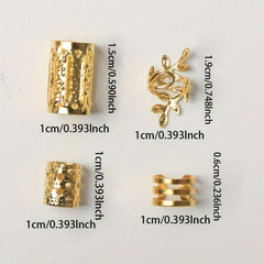 Elegant Hollow Out Hair Rings With Different Patterns