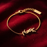 YSL Cassandre Charm Bracelet in Metal - Designer-Inspired Bangle Pakistan | Ornavella