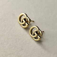 Gucci "GG" Logo Earrings