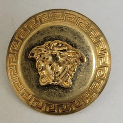 Versace Tribute Button Earrings