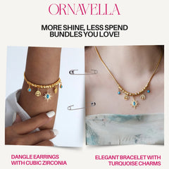 Jewellery Bundle 02 - Bracelet and Necklace Gift Set Pakistan | Ornavella