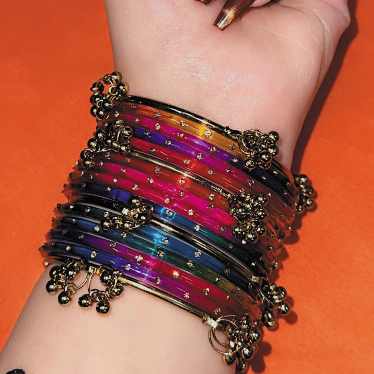 Original Kashmiri Rain Drop Bangles - Premium Bangles Set