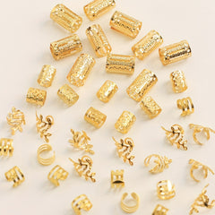 Elegant Hollow Out Hair Rings With Different Patterns